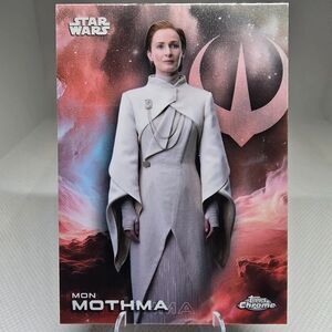 mon mothma 93 star wars topps chrome
